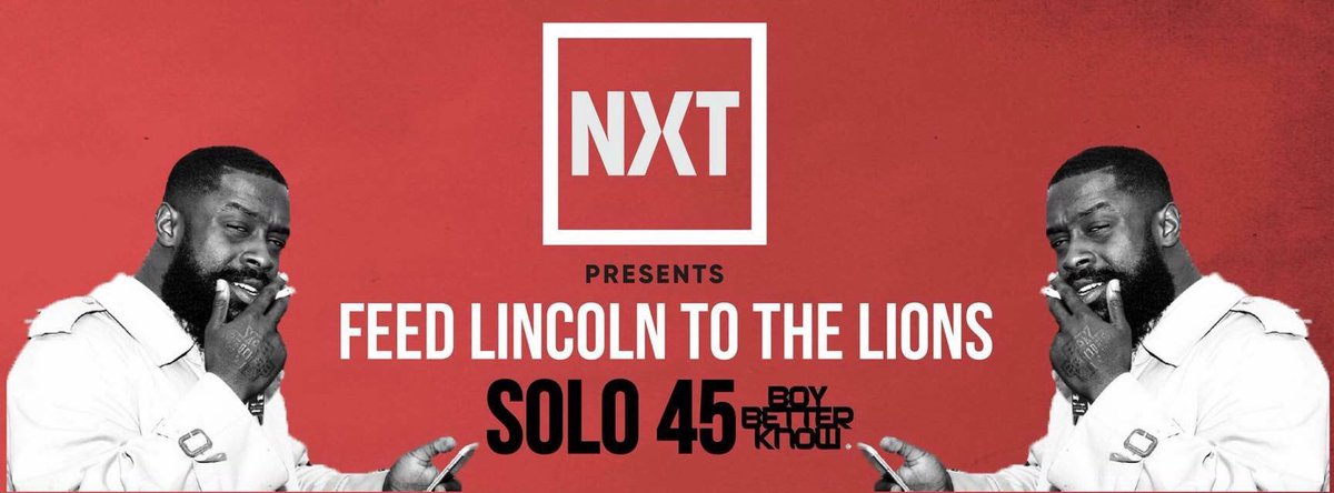 Solo45BBK's tweet image. TONIGHT! FEED LINCOLN TO THE LIONS