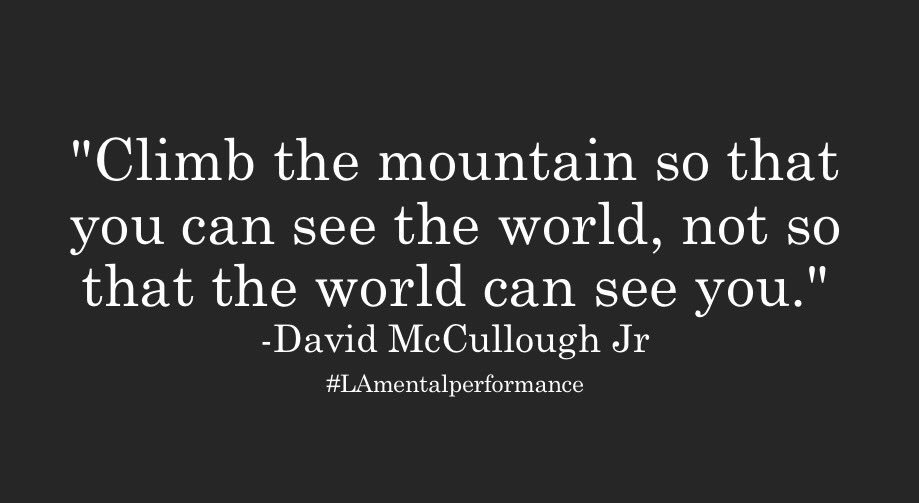 _laurenjohnson_'s tweet photo. Stay humble. #LAmentalperformance https://t.co/xvrnjQwYUV