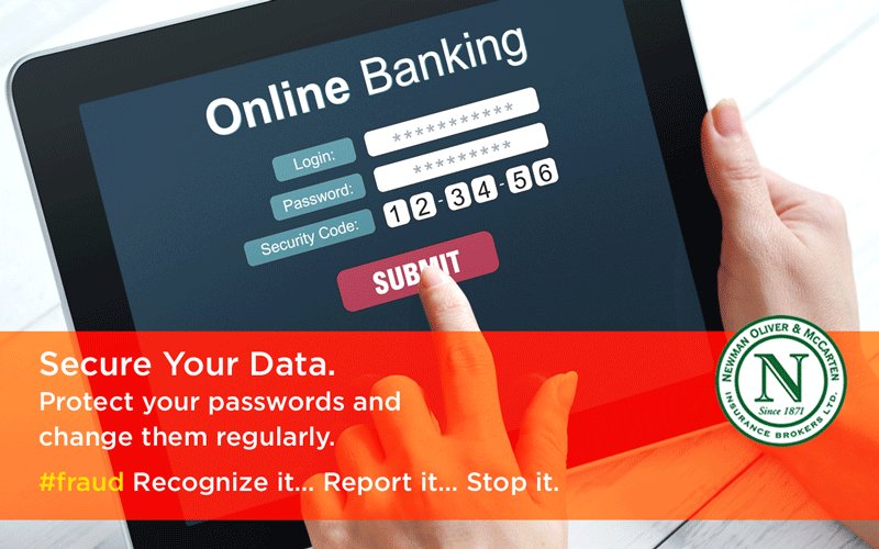 Newmanins's tweet photo. Use complex passwords that make use of alpha-numeric characters and avoid predictable keywords. #FraudPreventionWeek https://t.co/4p3EEFrWQa