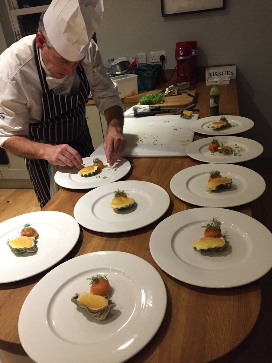 CambridgeRoar's tweet photo. The winner of the 'chef experience' from a #Roar16 auction had @QuyMillHotel Head Chef at their home on Friday preparing dinner for 8! #yum https://t.co/QDlkPz8nRe