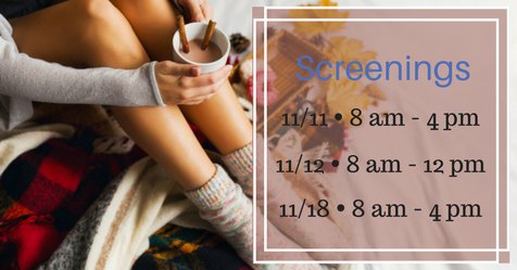 We have 1 more vein screening this month! Come see us on 11/18 to get started on your journey to healthy legs! gilvydisvein.com/free-vein-scre…