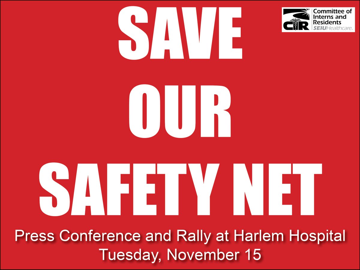 cirseiu's tweet image. Now more than ever we must protect our most vulnerable patients. NY Gov Cuomo must sign Enhanced Safety Net Hospital Bill! #saveoursafetynet