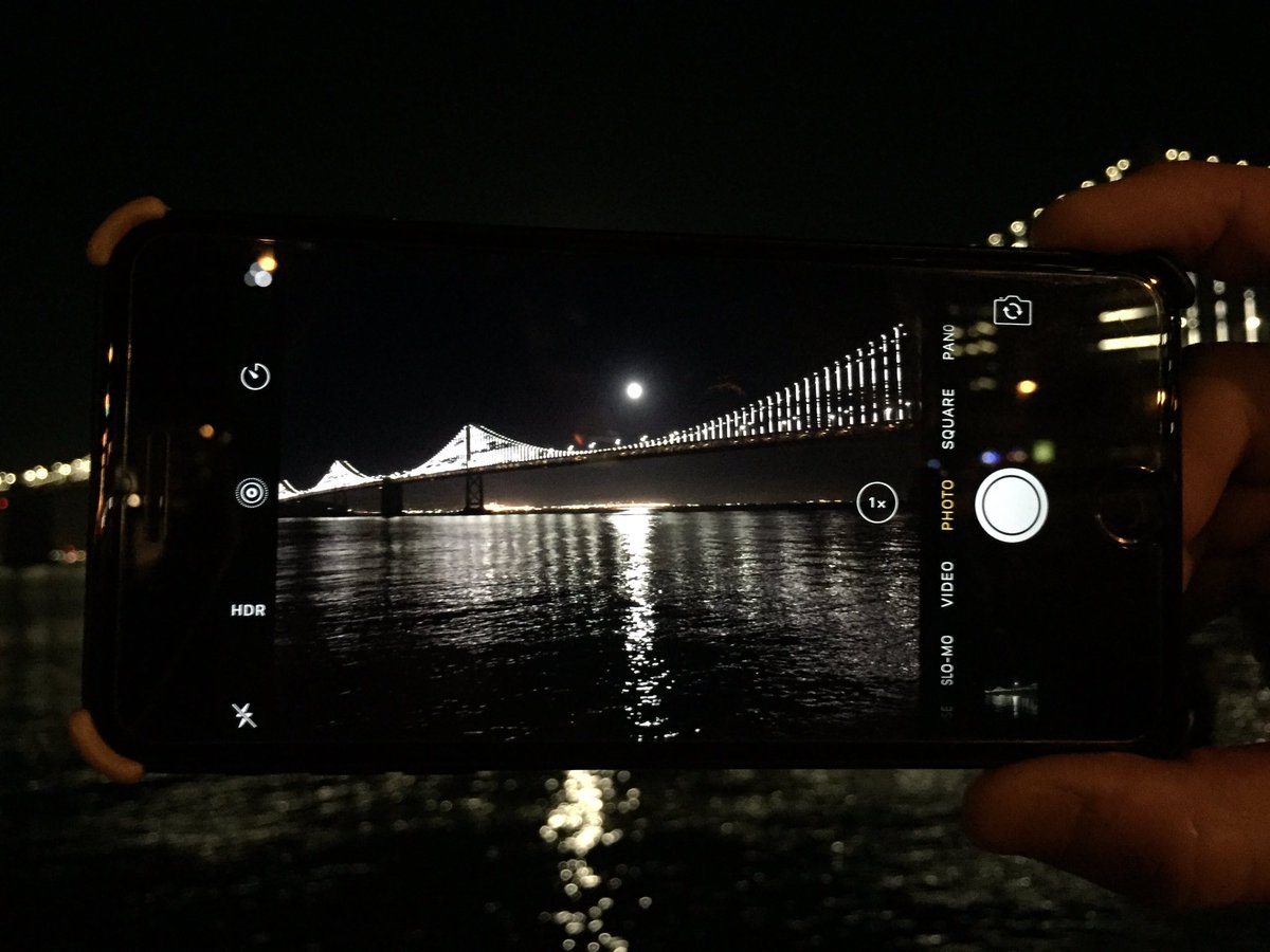 Captured the #supermoon with my new #iPhone7PlusPhotography and #utomicdesign #iphone7pluscase