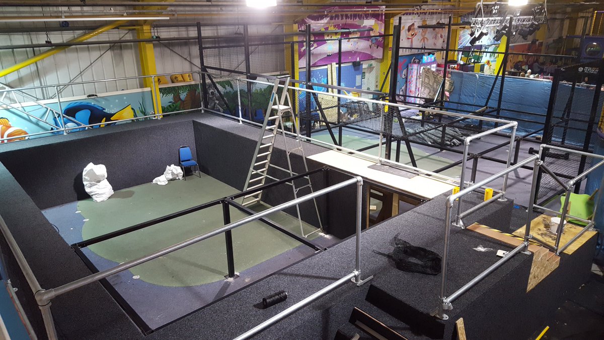 playcraftgroup's tweet photo. Its been a busy couple of months @PlaycraftGroup Here are some pictures of our latest #trampolinepark installation  #TrampolinesEurope https://t.co/Qjtaq9SOhX