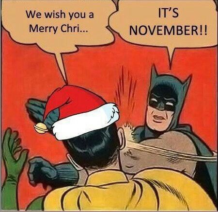 StoicBrice's tweet photo. #MyOnlyObjection to celebrating Christmas now? ๐ https://t.co/dYeF6vGldV