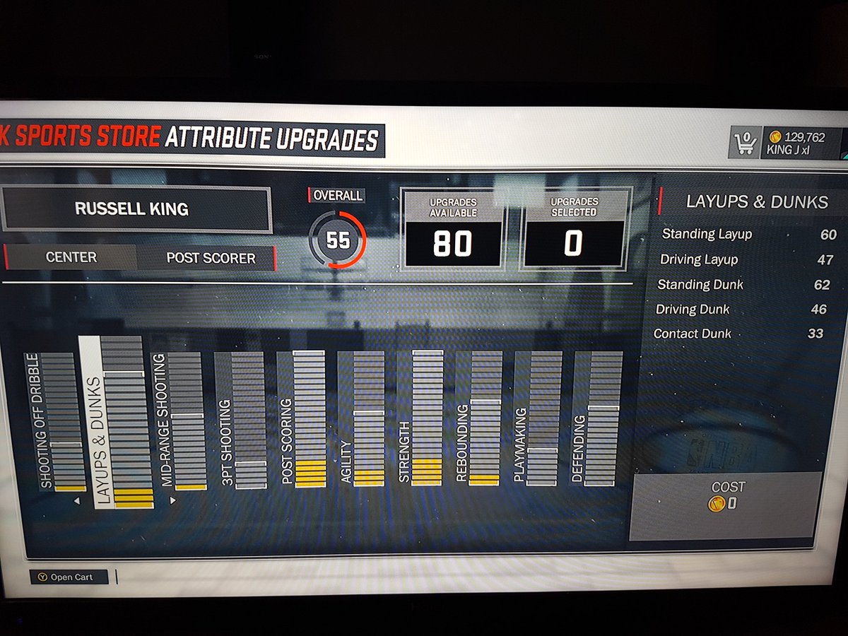 Kingjxl's tweet image. Starting a new NBA 2k17 my career as a Center. Let the grind begin! #NBA2K17 #2k #gamer #MyCAREER #grind