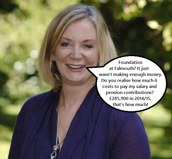 First Contemporary Crafts, now Foundation at Falmouth - another highly successful, popular course - is facing the axe. Wonder why?