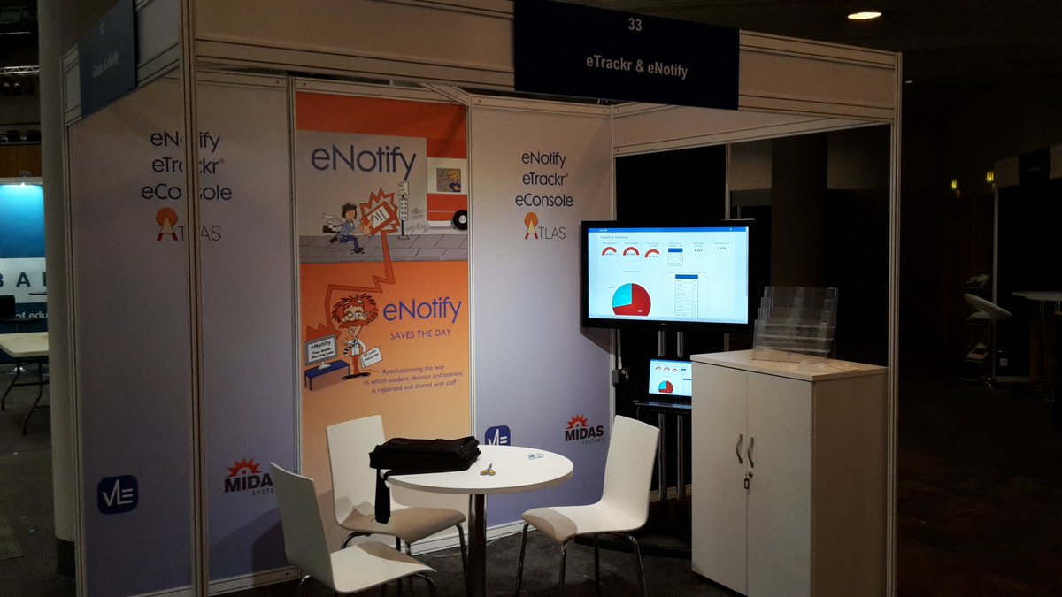 VLESupport's tweet image. All set and ready for #AoCConf.  See you tomorrow on Stand 33 #eNotify @VLESupport