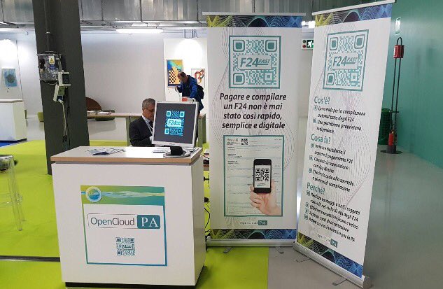 OpenCloudPA's tweet photo. @Payvolution #salonedeipagamenti  complimenti a tutti! È stato importante esserci con il nostro #F24Fast a presto... https://t.co/jUReKt1jjn