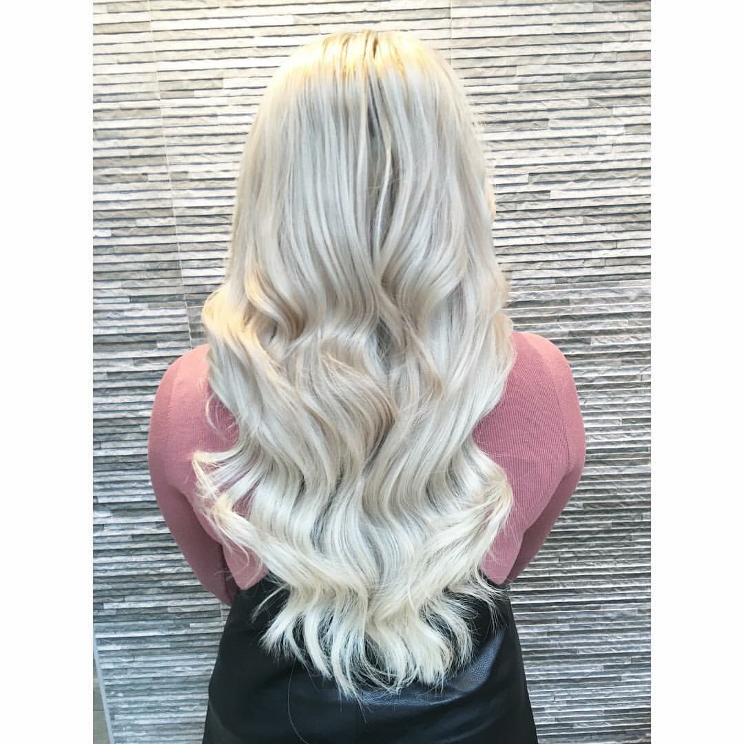 Thomas J William On Twitter Ice Blonde Hair Extensions Colour