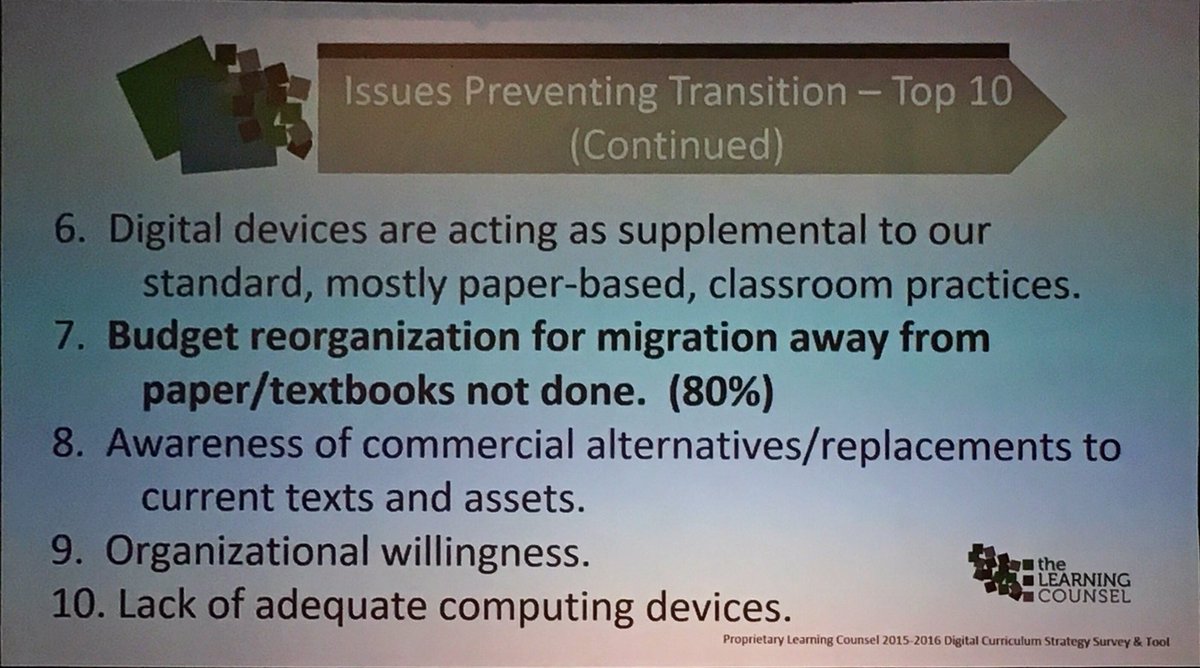 mrzphd's tweet photo. Issues preventing transition. #Gathering2016 #MSFTEdu #MIEExpert @rentonprep @learningcounsel @leilanicauthen @PBSLrnMedia https://t.co/4stzHpNWWo