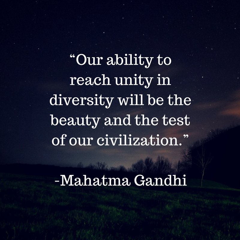 It’s important to look past our #physicaldifferences and focus on how we can #worktogether to change the #world that we live in. #diversity