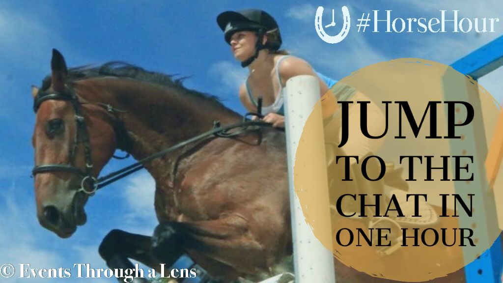 HorseHour's tweet photo. #HorseHour in 1 hour! Connecting equestrians who havenโt met yet plus nominate #MyBestInstructor! Be there! https://t.co/o6Wwb9ZdAh