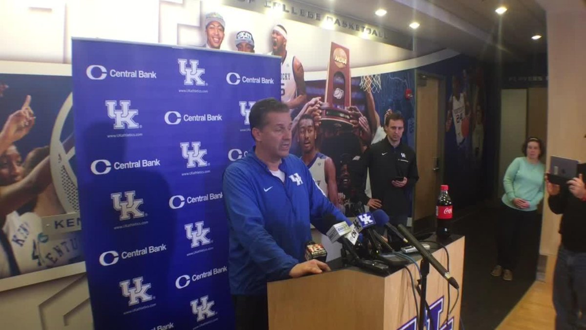 Video | John Calipari previews Michigan State dlvr.it/MfzjZR