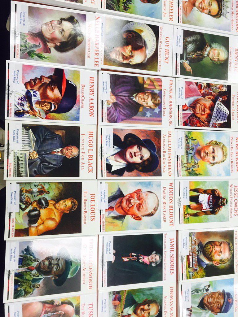 Thanks for the complete Alabama Roots book set! #araconference16  ☺️ <a href="/ERDPrincipal/">E.R. Dickson</a> @seacoastpublishing