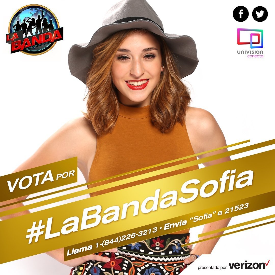 teamsofidelfino's tweet photo. Vota por Sofia #LaBandaSofia https://t.co/apT9I1WYnD