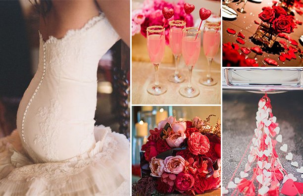 Start with a base color for your wedding and add colors the will compliment your foundation color. Wildflowerlinens.com