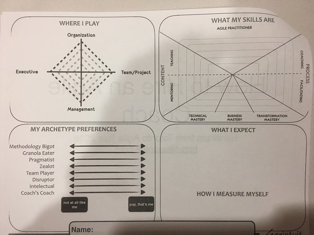 Gilly9's tweet photo. Jason Little of @leanintuit demystifying "How to Hire and Agile Coach" at #TOAgile2016 https://t.co/D1O4lyVTkk