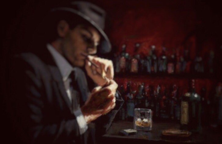 Chapter1OCC's tweet image. Liquor and Jazz and a man sits alone, He's known in this bar as O.C.
Capone...#OCChristmas2016