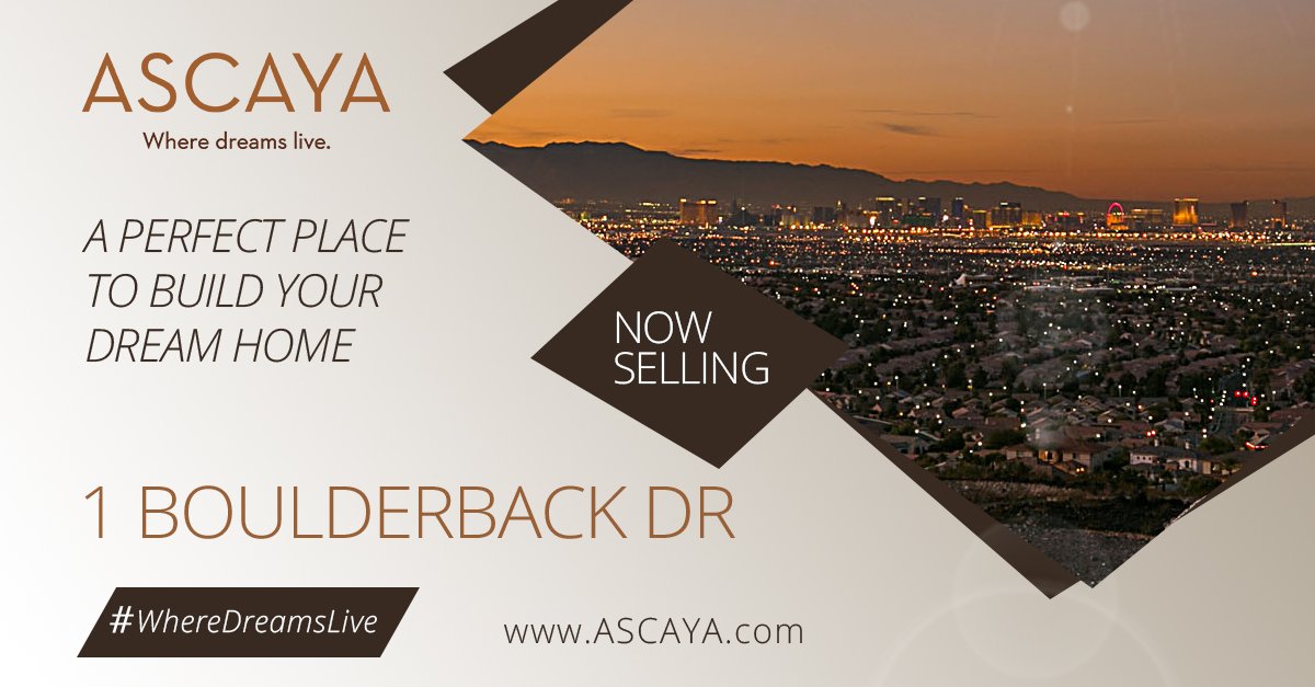 AscayaNV's tweet photo. Featured Homesite // 1 Boulderback Dr
https://t.co/OKgFRpXtNr
#WhereDreamsLive #lasvegasrealestate #lasvegas #ascayanv #ascaya https://t.co/Anjt5O54iB