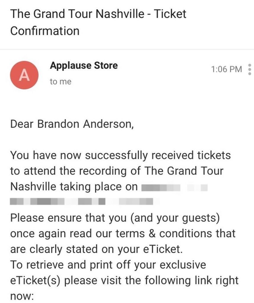xBoosted's tweet image. Happy Monday y'all!
.
.
#thegrandtour #tickets #imexcitedaf #lucky ift.tt/2gb2ig8