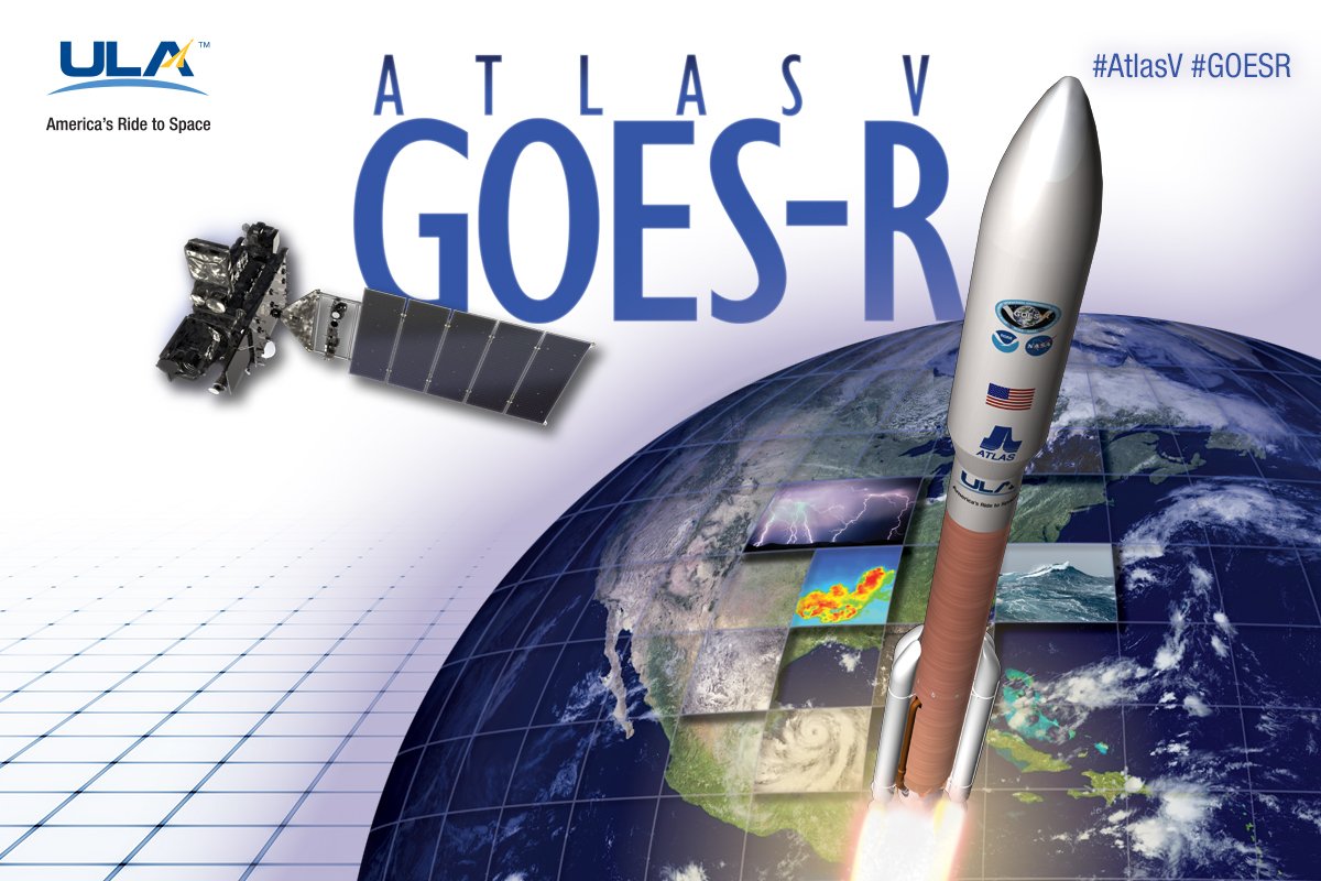 ulalaunch's tweet image. Got #launchfever?  ULA's #AtlasV is set to launch #GOESR for NASA and NOAA  on Nov. 19. bit.ly/av_goesr