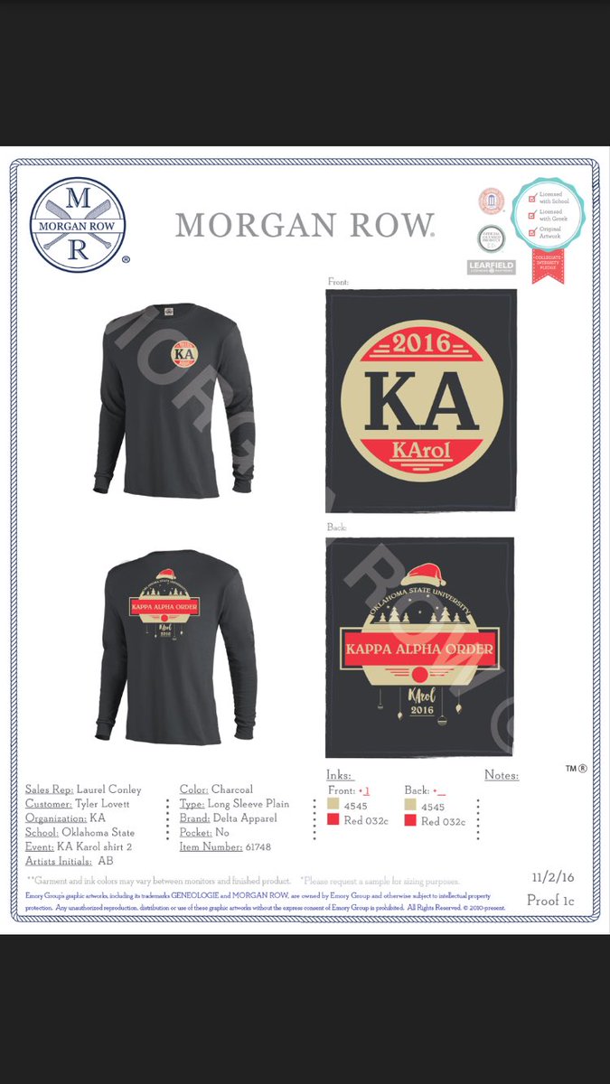 KA_Shirts's tweet photo. 2016 KArol shirts are here!! They are super soft, and very festive! Order closes on Monday 11/21 ❄️☃️🎁🎄

https://t.co/V9rRKqOoZR https://t.co/RyMBuhZNzL
