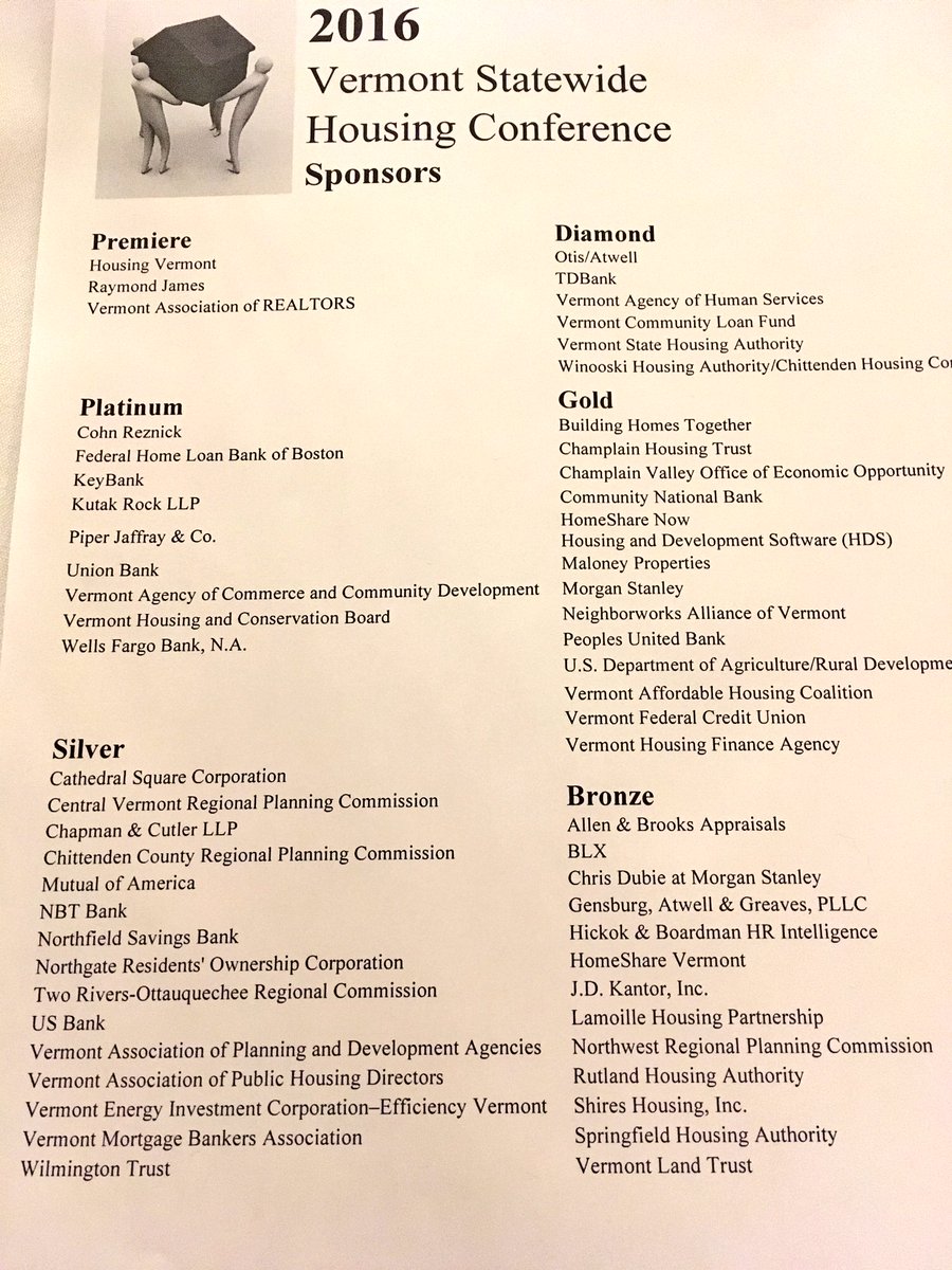 centralvtplan's tweet photo. CVRPC is excited to be a silver sponsor of the VT House Conference and to be part of the conversation and solution of housing in VT #VtSHC https://t.co/AFZBMLSRHl