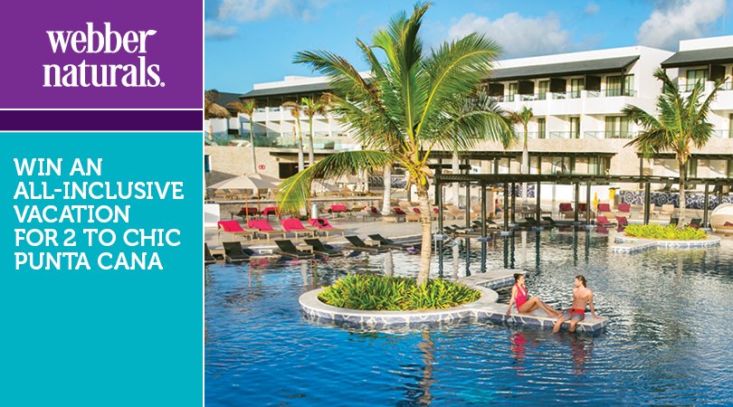 webbernaturals's tweet photo. Escape the cold! Enter to WIN an all-inclusive vacation to @CHIC_Punta_Cana! Lounge life awaits --> https://t.co/cjE3nPwccZ #contest #travel https://t.co/zxiCNR11F7