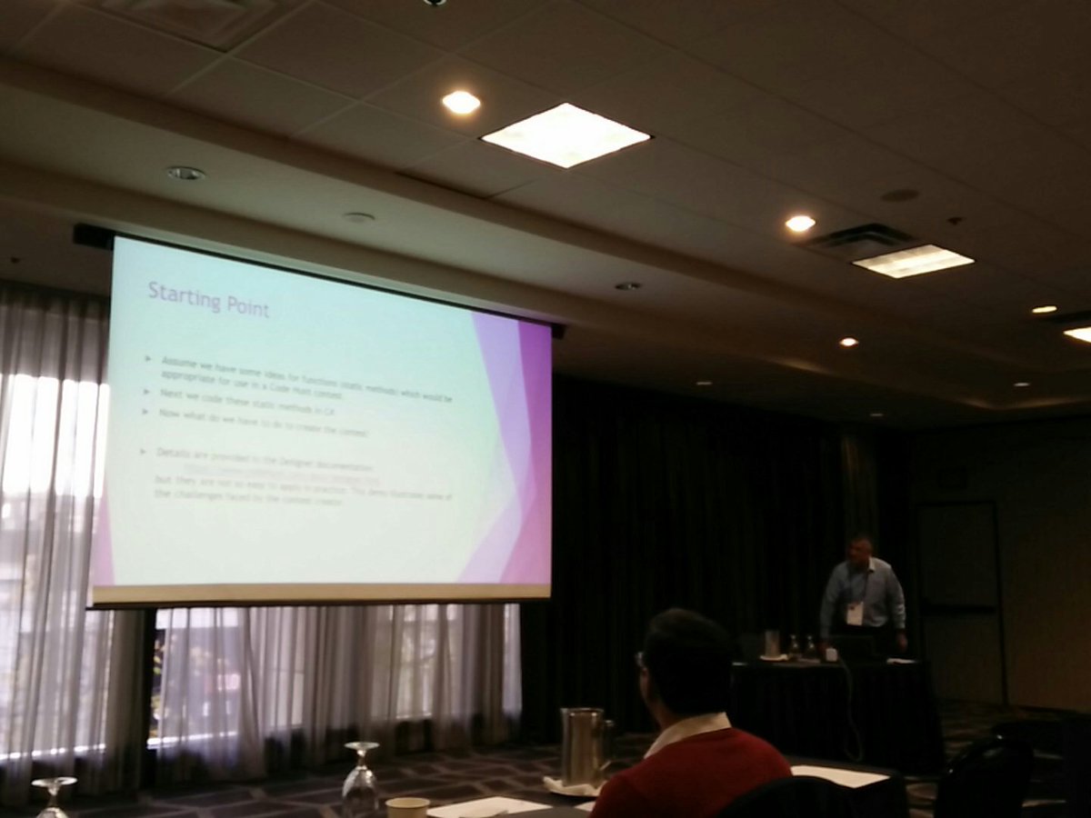 pandita_rahul's tweet image. #CHESE #FSEConf Nigel shares his views on being quizMaster on #CodeHunt