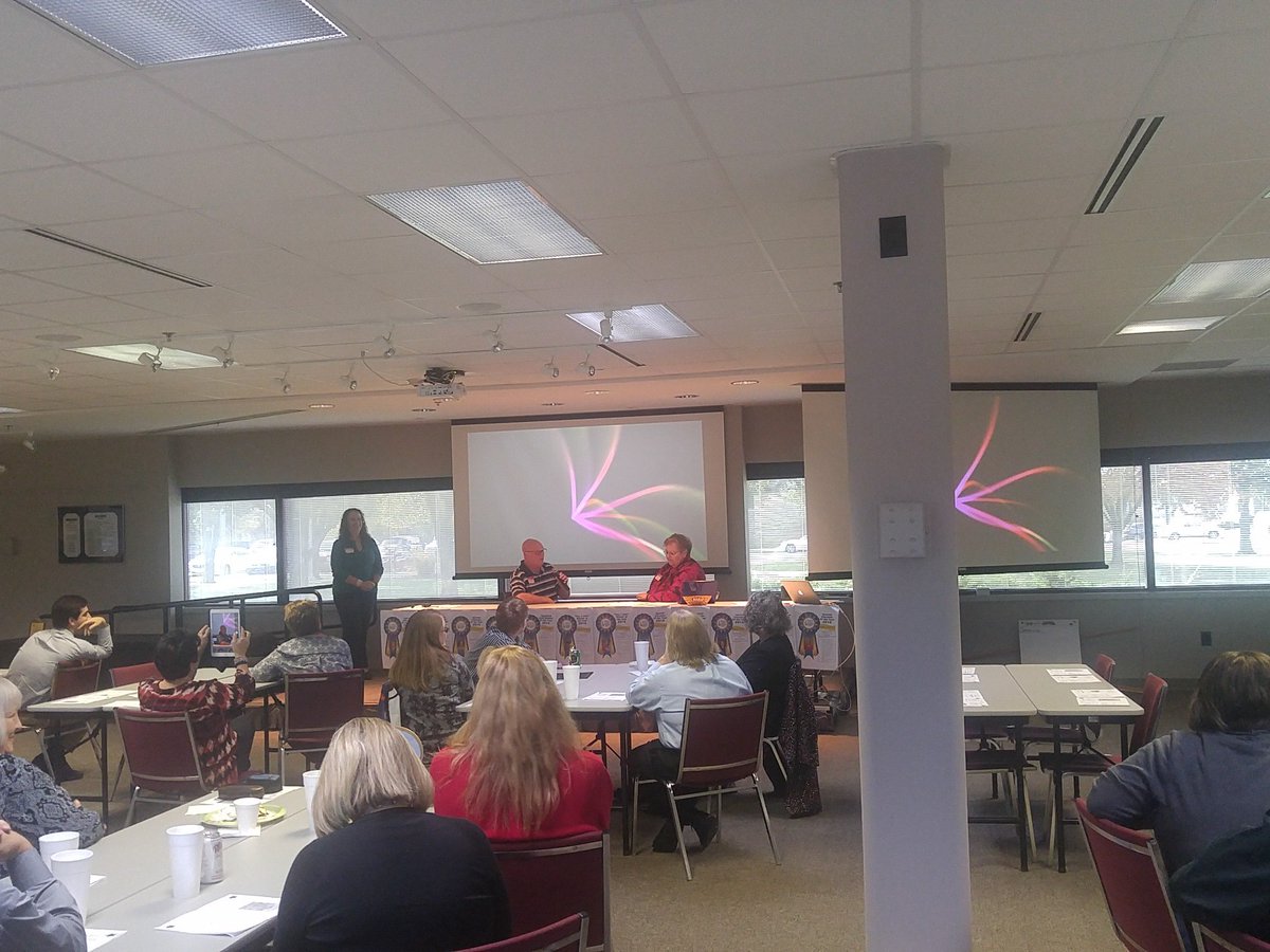 Mike Slayton of Greenbush's Project PLUS accepting classified employee CEC award! Thanks much Mike for all you do!