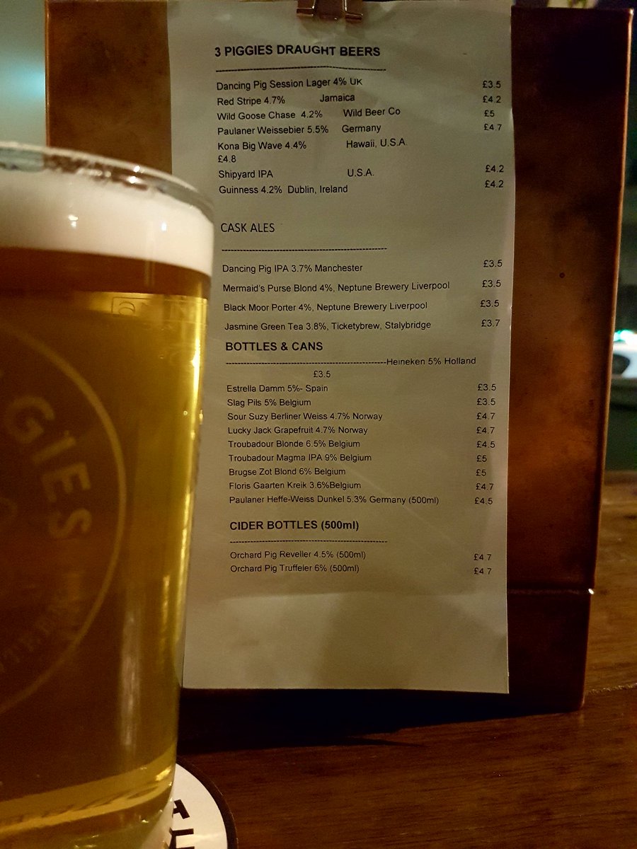 When you don't look for <a href="/neptunebrewery/">Neptune Brewery</a> beer, you get a choice of 2! Mermaids Purse is first up, very nice it is too 🍺🍺