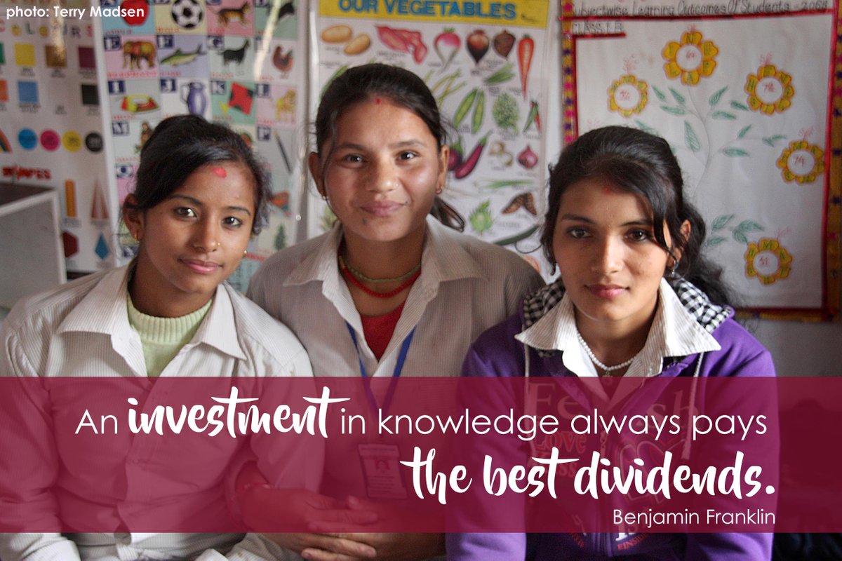 MindtheGapWorld's tweet photo. What can $50 do? Read about our new #education #scholarship initiative at https://t.co/XNZT1H32cp
#Nepal #progress #donatenow #Knowledge https://t.co/gc0RyB3tnK