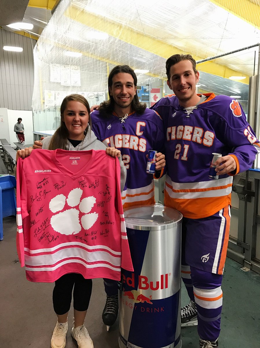 clemson hockey jersey