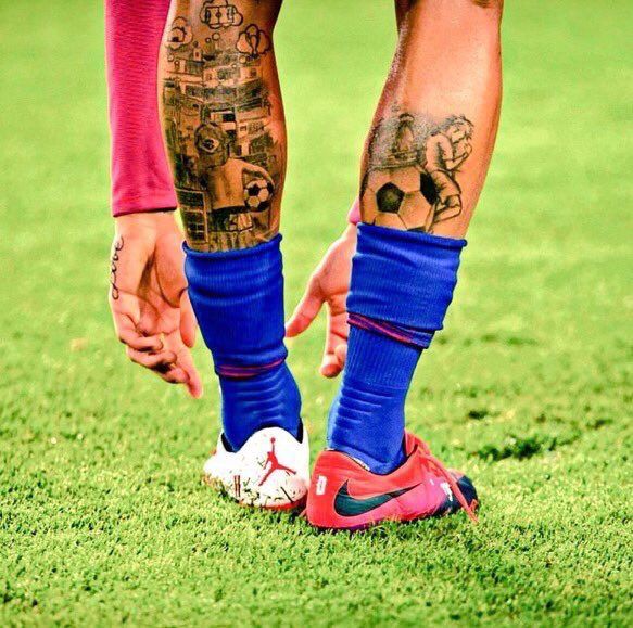 From Lionel Messi to Neymar the most impressive tattoos of soccer players   El Futbolero US International Players