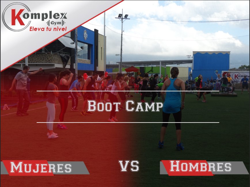 KomplexGym's tweet photo. #Martes de BootCamp mañana a las 7:00pm  Hombre Vs Mujeres, te esperamos https://t.co/zjqgqfM0OG