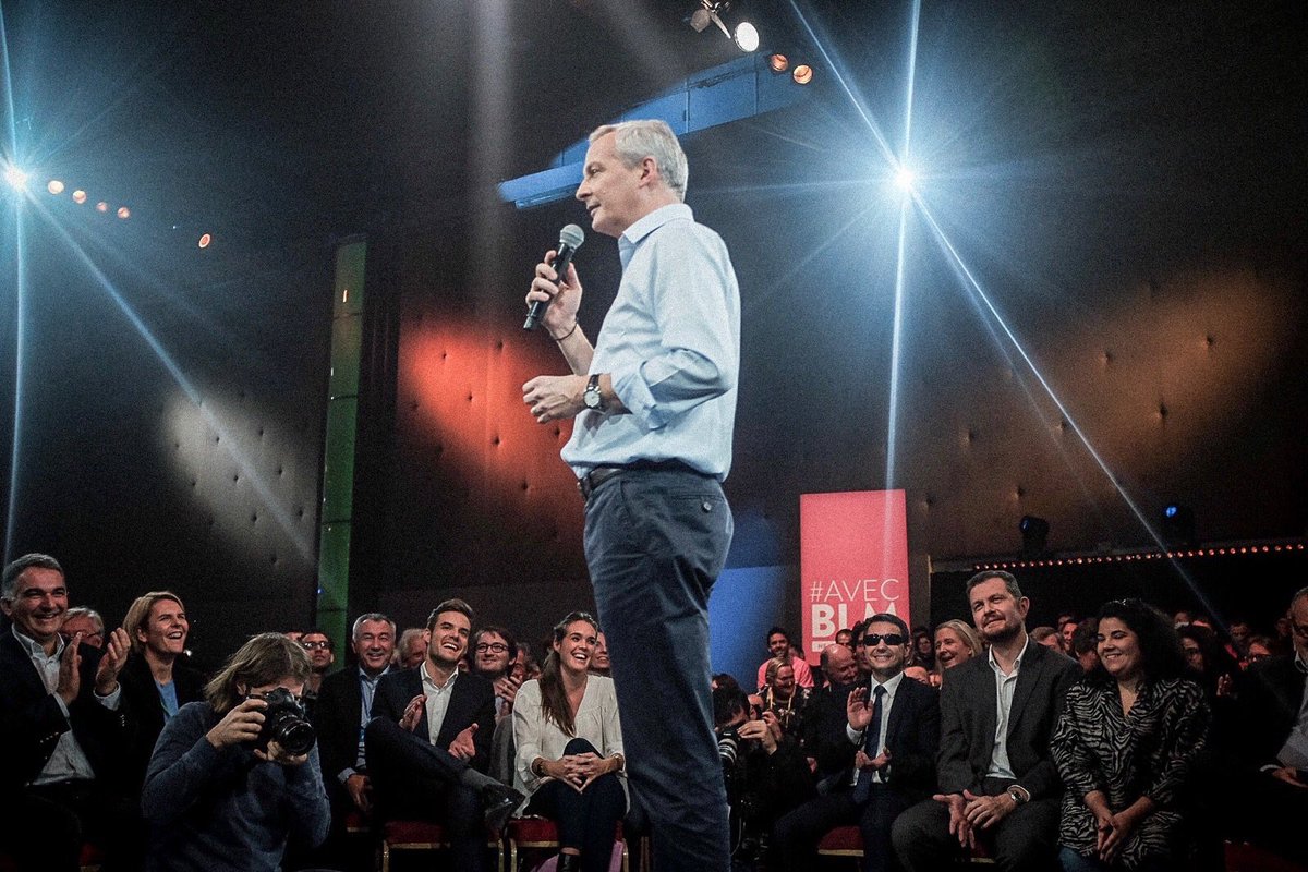 AnneSanderElue's tweet photo. L'Energie et l'audace du #renouveau ce soir avec @BrunoLeMaire : un projet ambitieux pour la France et pour l'Europe #BLMDOCKS https://t.co/2YDZyxPEuH