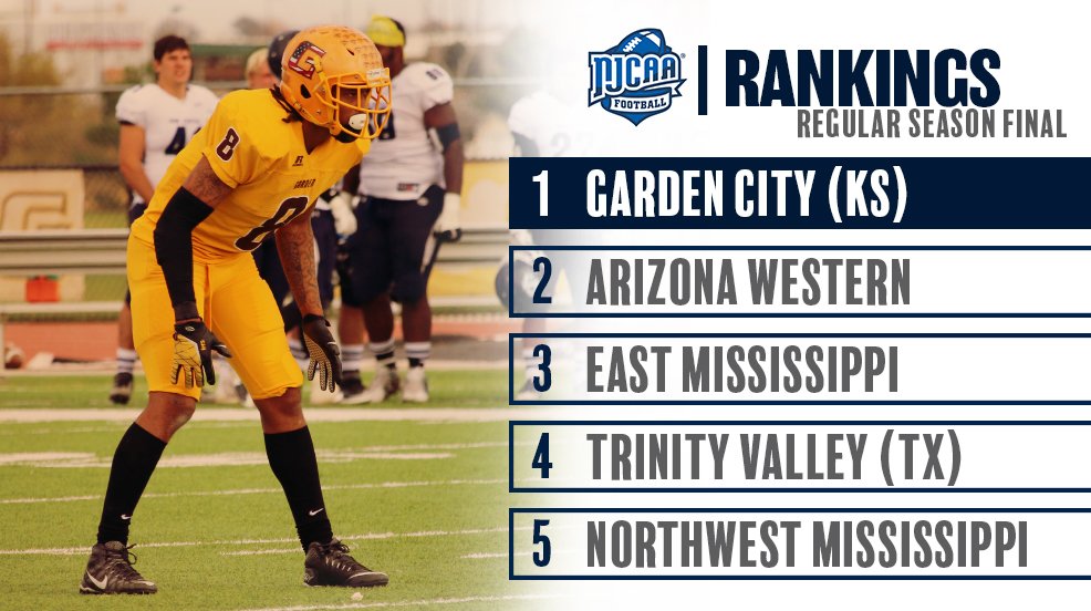 NJCAA on Twitter: "Garden City closes the @NJCAA Football regular