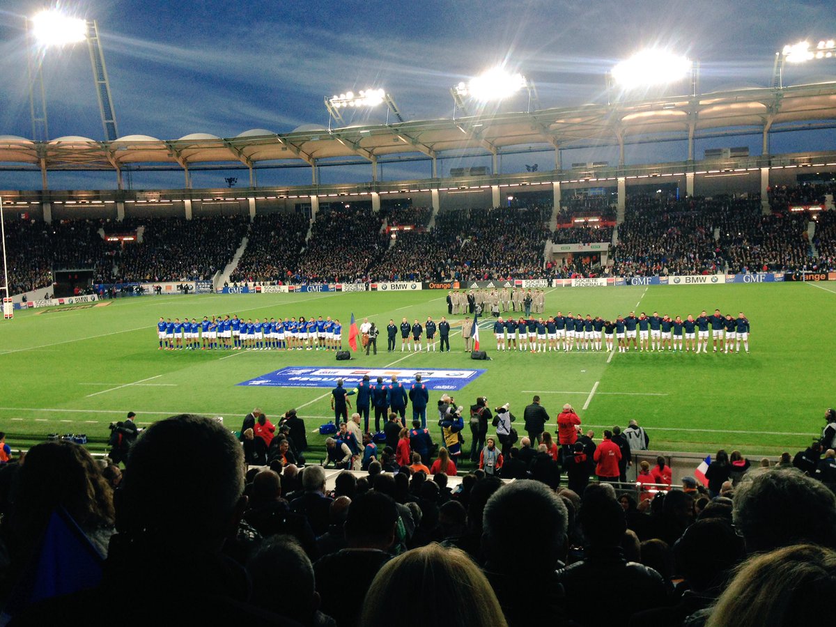 AnnaSBD's tweet photo. C'était samedi, au Stadium, et on y était! 🇫🇷 #soutienslexv #XVdeFrance #FFR #evenementiel #TeamOneGroupe https://t.co/THnLultOpQ