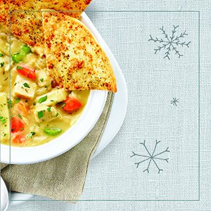 jaclyngordon's tweet photo. A great way to escape the cold with this soup version of a classic dish; Chicken Pot Pie Soup! https://t.co/5fG102n9kF