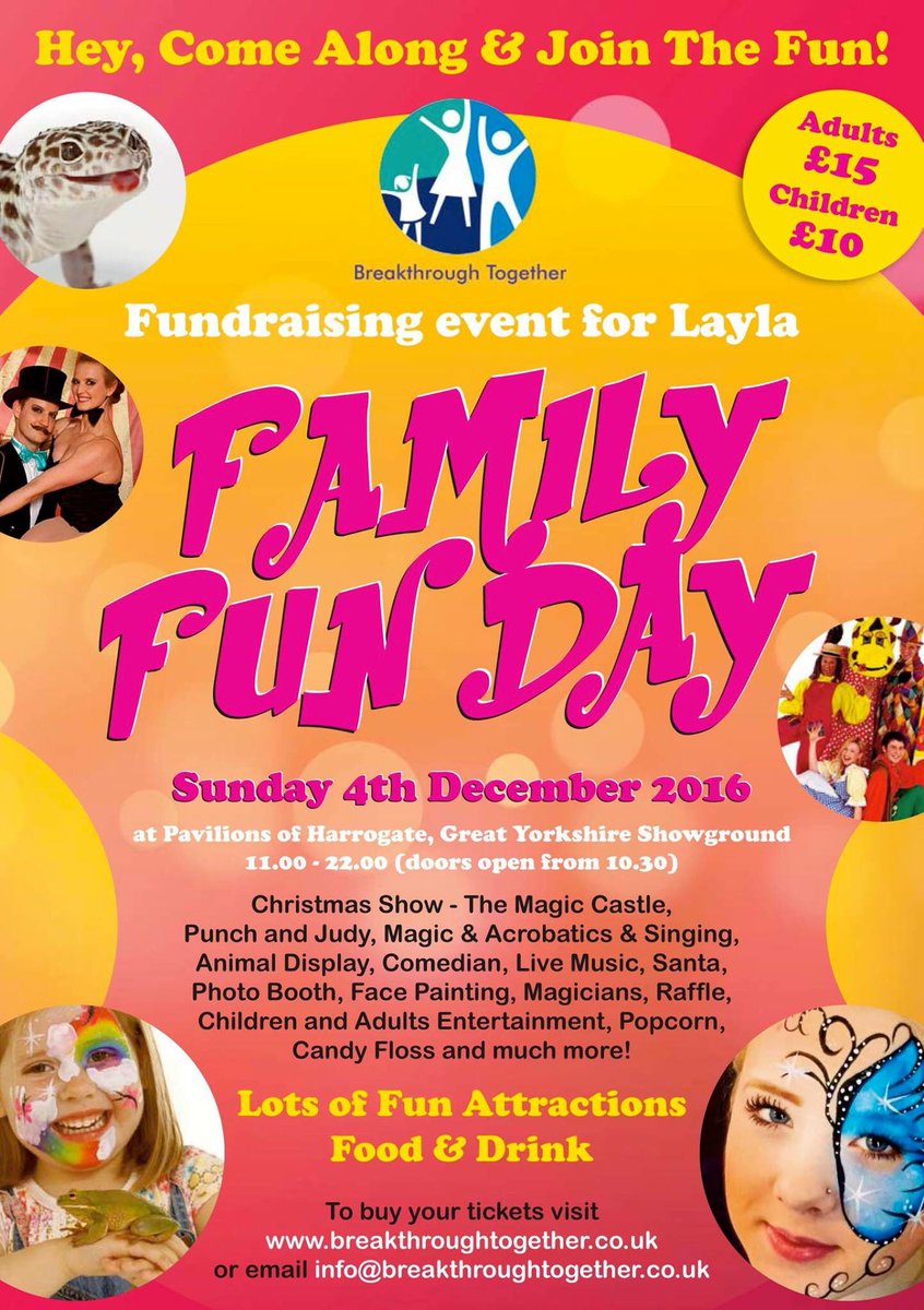 Very excited to be part of this! Come along to #pavillions #harrogate on 4th December! #charity #facepainting