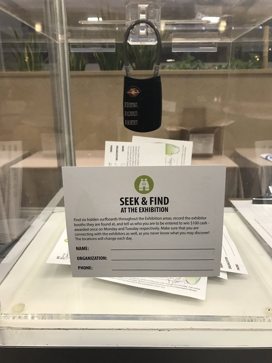 CPofMN's tweet photo. The Expo hall is open! Don't forget to search for those surfboards &amp; turn your seek&amp;find slip in at the garden court info booth! #CPMCon16 https://t.co/ponpl4Zz8z