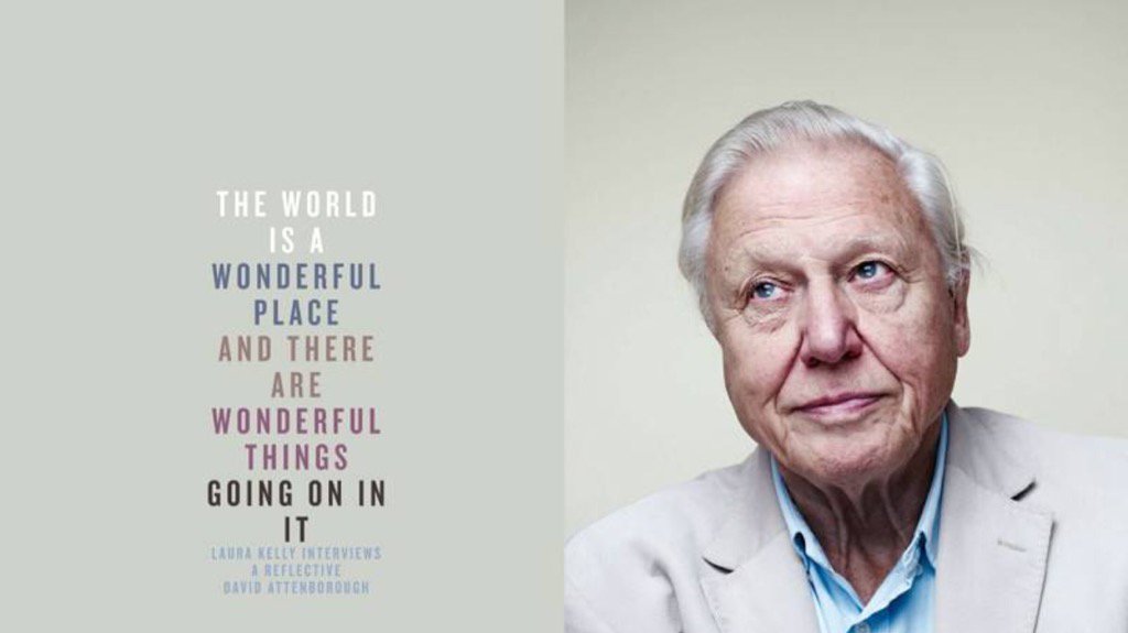 #teacher5aday #photo #inspiringeducators #DavidAttenborough Sharing information as if he just learned it himself 💚