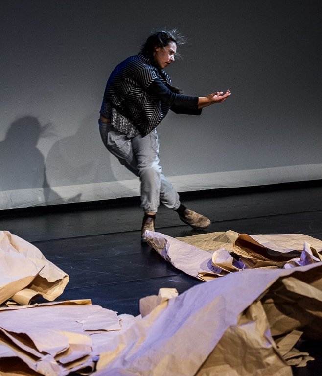 NativeEarth's tweet photo. Another set of fantastic #Weesageechak rehearsal photos from @Ed_Maruyama. #theaTO #danceTO See the full album here: https://t.co/8o7y0RXmIV https://t.co/TimpVoyjsN