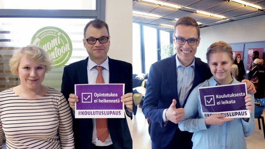 Yle: "Suomessa ei olla vielä nähty vaalikampanjoita, joissa totuutta olisi rajusti vääristelty."

Ei niin. #koulutuslupaus #politiikka