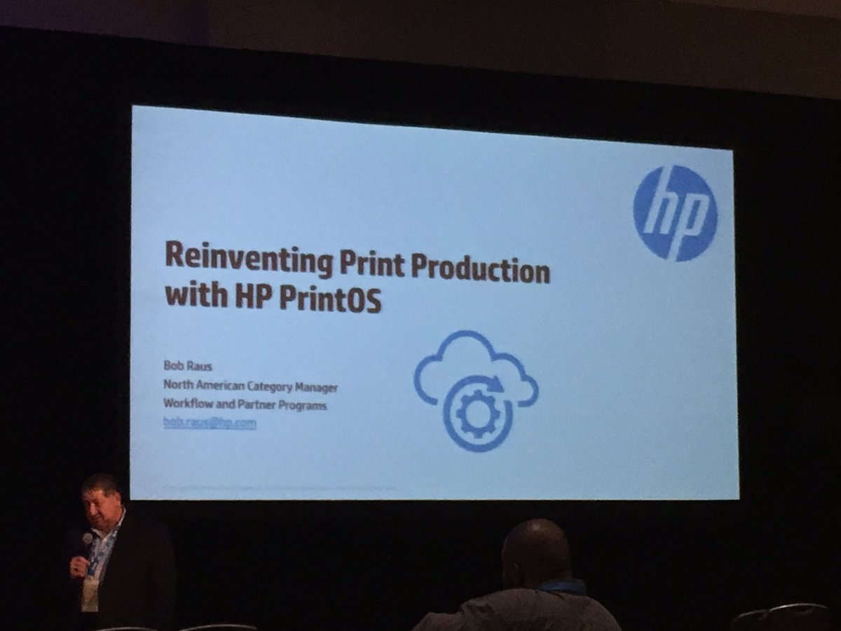 AlanJDixon's tweet image. @hpindigo #PrintOS session is being introduced featuring Bob Raus #XUG16Atlanta  The next hour will provide so much insight into &quot;why print&quot;