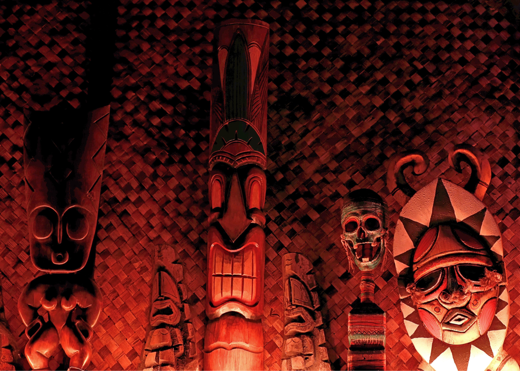 Join us for #HappyHour from 5-8pm, the whole tribe will be waiting! 🗿 #TikiNo