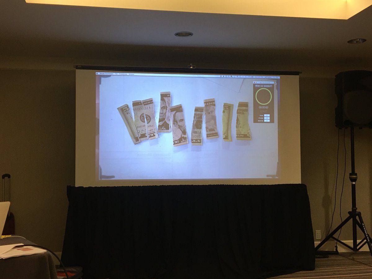 ShowMeAgile's tweet photo. MVP is the last place you prioritize based on value ($5 bill).  Anything smaller is prioritized on learning (pieces of the bill).@jeffpatton https://t.co/UhgZ7Dr265
