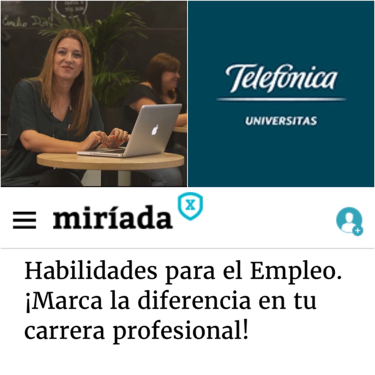 Nuestro proyectazo ve hoy por fin la luz. Nuevo #MOOC #Habilidades en <a href="/miriadax/">Miríadax</a> con <a href="/fundacionTef/">Fundación Telefónica</a> miriadax.net/web/habilidade… #EmpleoDigital