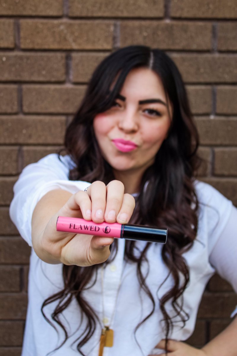 FlawedCo's tweet photo. #MatteMonday we love pinks like MIGHTY looks great on any skin tone! Don't you agree? ππ» https://t.co/KMsbXS5McI